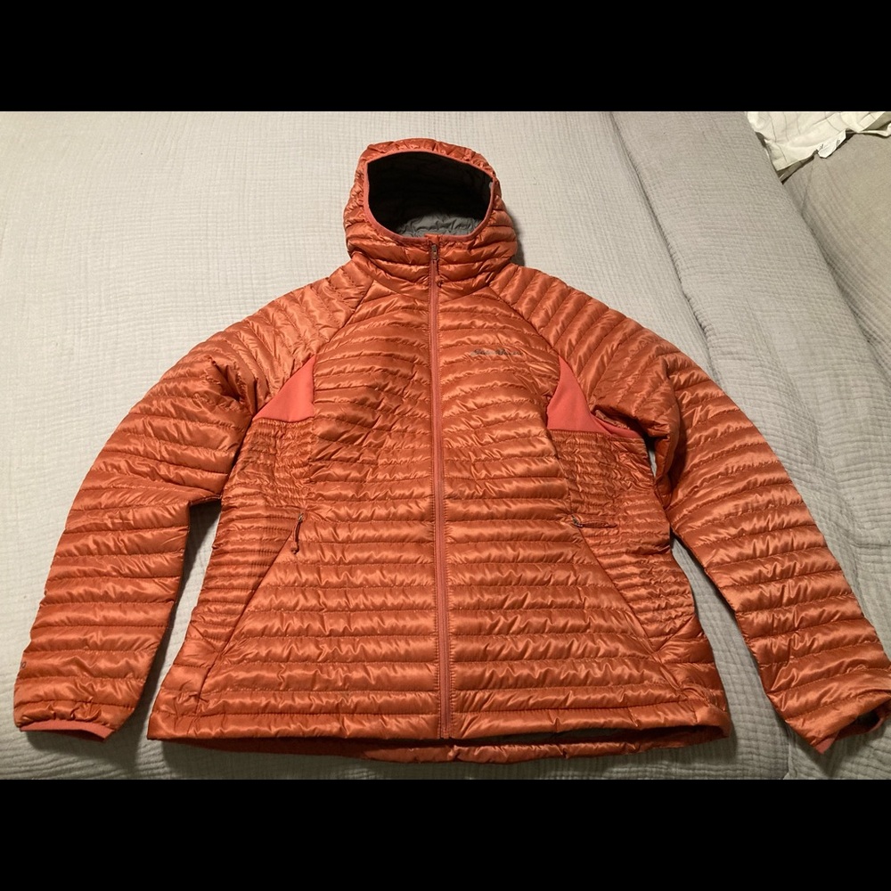 Eddie Bauer Orange MicroTherm® 2.0 Down Hooded Jacket